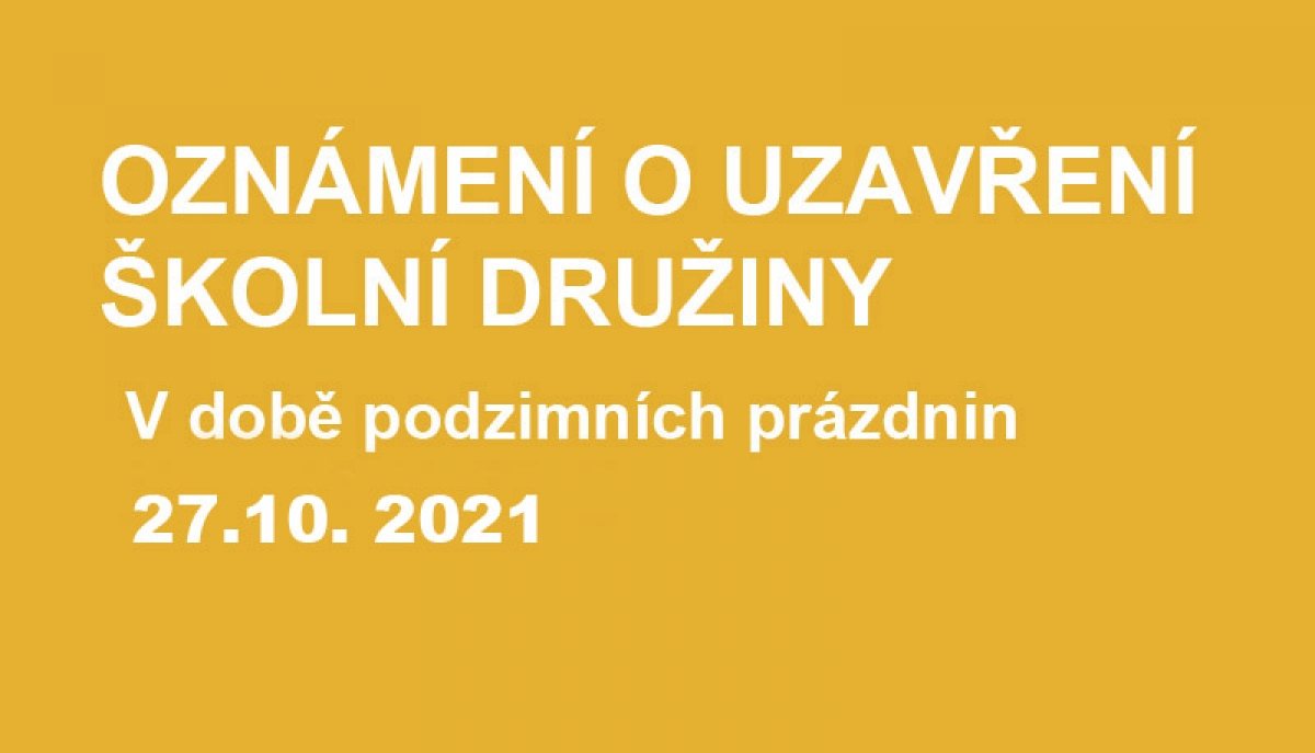 Družina- podzimní prázdniny