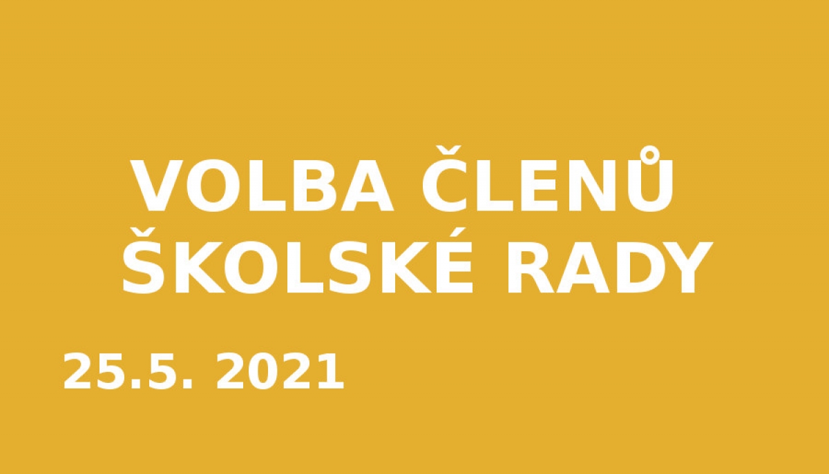 Školská rada - volby